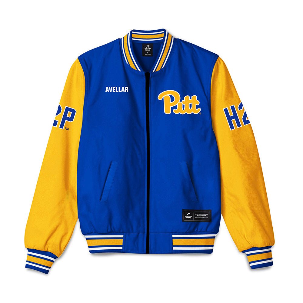 Pittsburgh - NCAA Women's Gymnastics : Hailey Avellar - Bomber Jacket-0