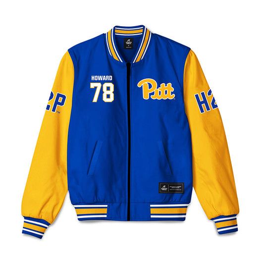 Pittsburgh - NCAA Football : Nicholas Howard - Bomber Jacket-0