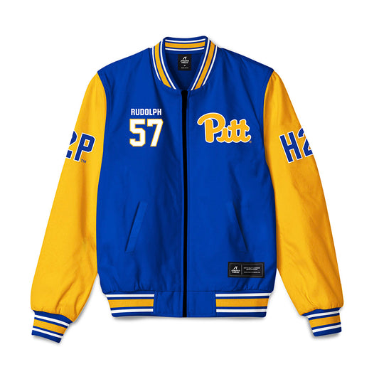 Pittsburgh - NCAA Football : Alexander Rudolph - Bomber Jacket-0