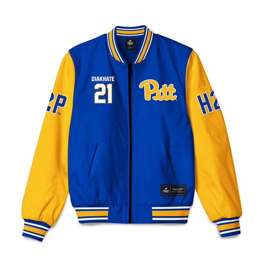 Pittsburgh - NCAA Women's Basketball : Fatima Diakhate - Bomber Jacket-0