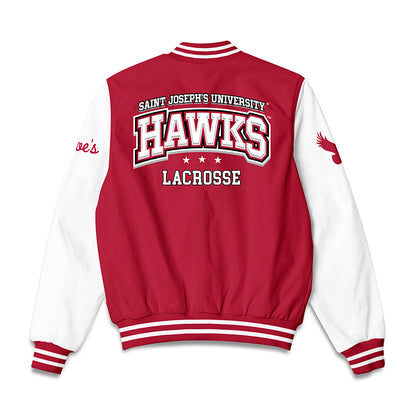 St. Joe's - NCAA Men's Lacrosse : James Zingo - Bomber Jacket-1