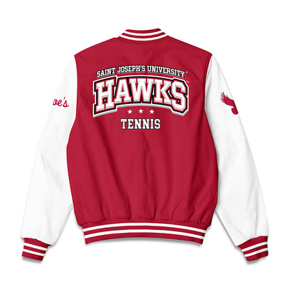 St. Joe's - NCAA Women's Tennis : Amari OBrien - Bomber Jacket-1