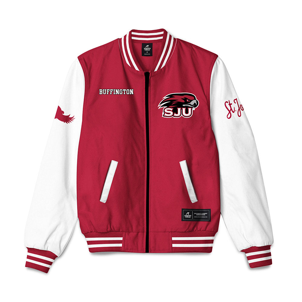 St. Joe's - NCAA Women's Field Hockey : Alison Buffington - Bomber Jacket-0