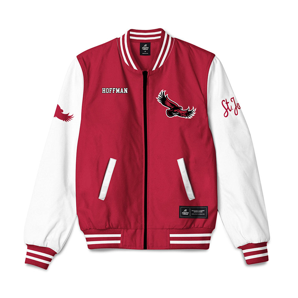 St. Joe's - NCAA Men's Track & Field : Matt Hoffman - Bomber Jacket-0