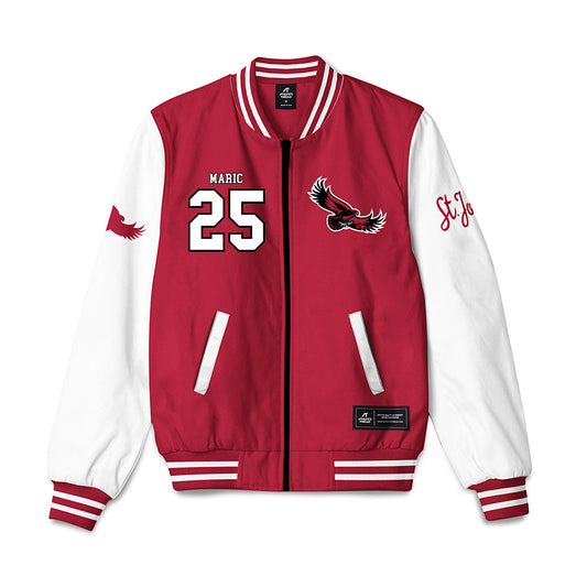 St. Joe's - NCAA Men's Soccer : Marko Maric - Bomber Jacket-0