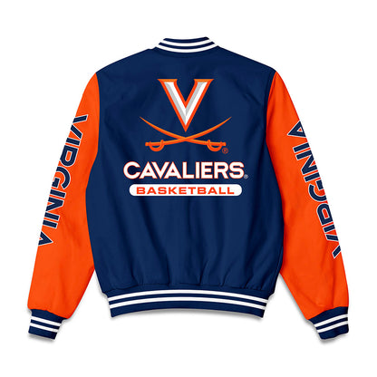 Virginia - NCAA Men's Basketball : Chance Mallory - Bomber Jacket-1