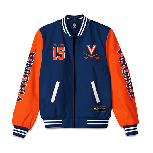 Virginia - NCAA Men's Soccer : Nate Young - Bomber Jacket-0