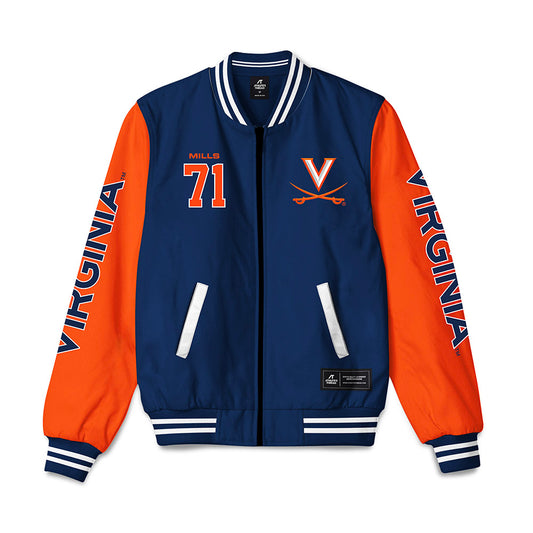Virginia - NCAA Football : Monroe Mills - Bomber Jacket-0