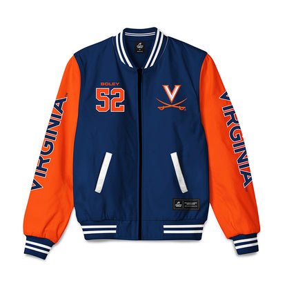 Virginia - NCAA Football : Mckale Boley - Bomber Jacket-0