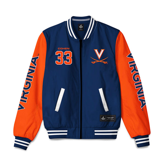 Virginia - NCAA Women's Soccer : Natalie Cohen - Bomber Jacket-0