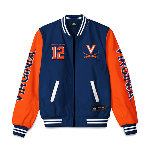 Virginia - NCAA Softball : Hannah Weismer - Bomber Jacket-0