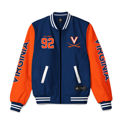 Virginia - NCAA Football : Jonathan Allen - Bomber Jacket-0