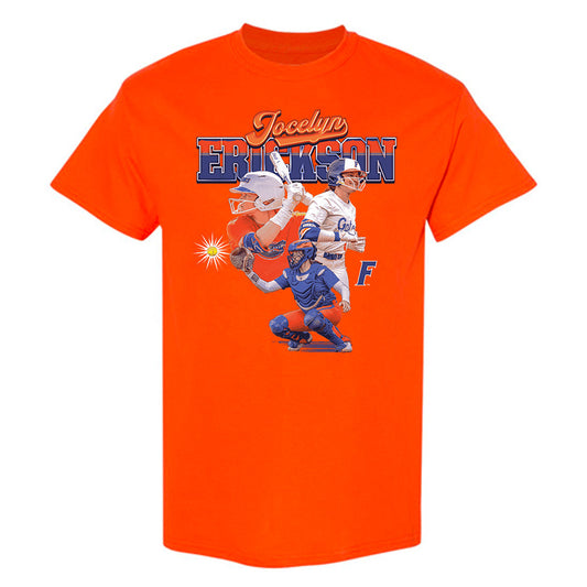 Florida - NCAA Softball : Jocelyn Erickson - T-Shirt Individual Caricature