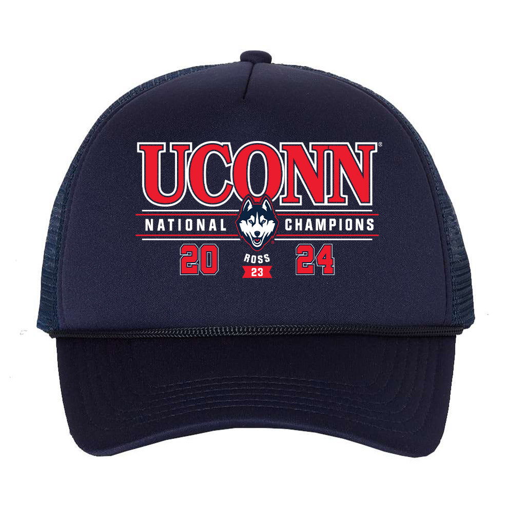 UConn - NCAA Men's Basketball : Jayden Ross - National Champions Hat