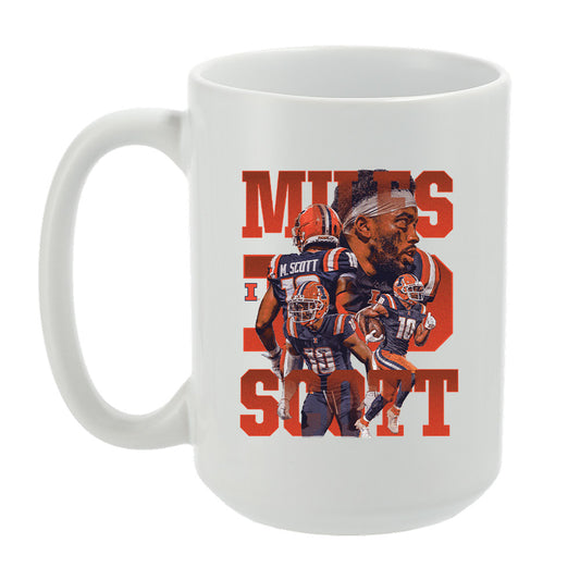 Illinois - NCAA Football : Miles Scott -  Mug Player Collage
