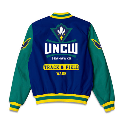 UNC Wilmington - NCAA Men's Track & Field : Robert Wade - Bomber Jacket