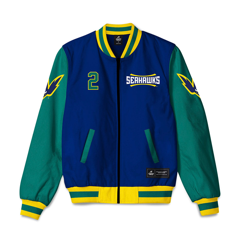 UNC Wilmington - NCAA Baseball : Dylan Schaefer - Bomber Jacket