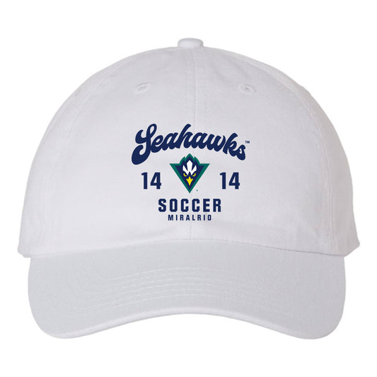 UNC Wilmington - NCAA Men's Soccer : Bryan Miralrio - Dad Hat