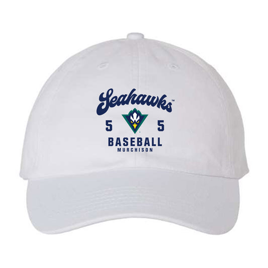 UNC Wilmington - NCAA Baseball : Matt Murchison - Dad Hat-0