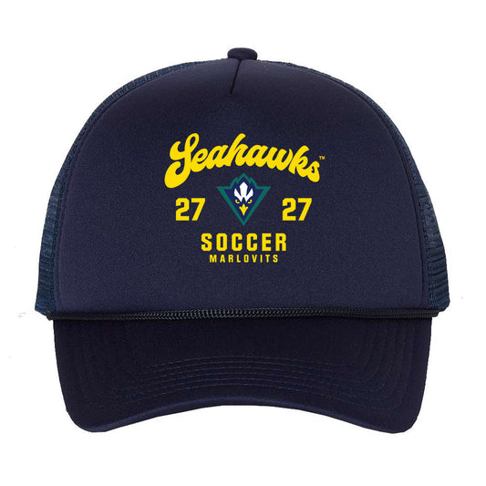 UNC Wilmington - NCAA Women's Soccer : Emily Marlovits - Trucker Hat-0