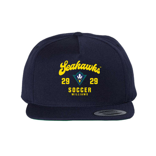 UNC Wilmington - NCAA Men's Soccer : Danny Williams - Snapback Hat-0