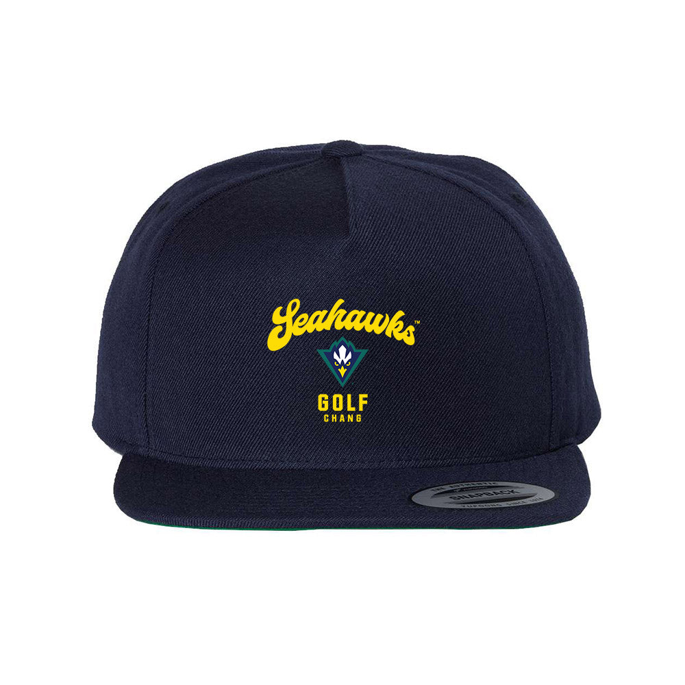 UNC Wilmington - NCAA Women's Golf : Valencia Chang - Snapback Hat