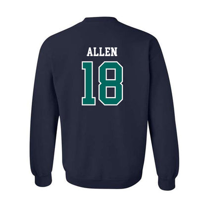 UNC Wilmington - NCAA Baseball : Cooper Allen - Sports Shersey Crewneck Sweatshirt-1