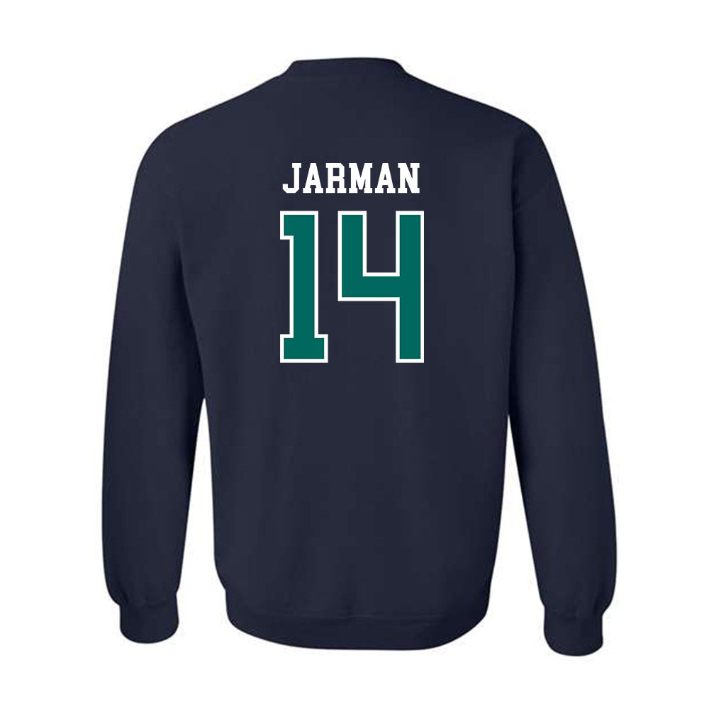 UNC Wilmington - NCAA Baseball : Kolby Jarman - Sports Shersey Crewneck Sweatshirt-1