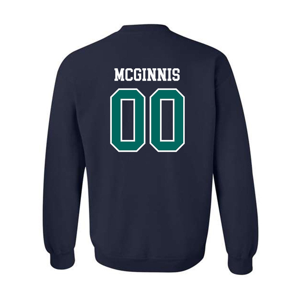 UNC Wilmington - NCAA Baseball : Cason McGinnis - Sports Shersey Crewneck Sweatshirt-1