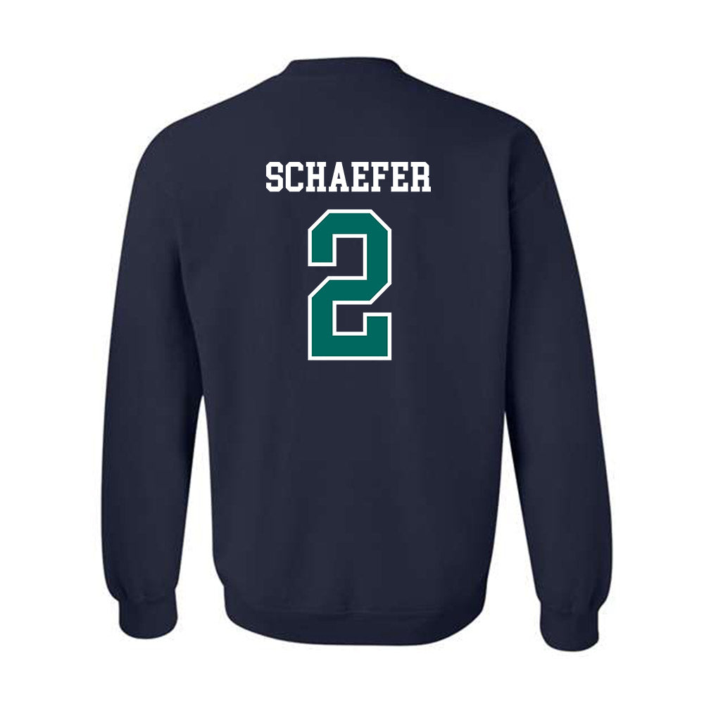 UNC Wilmington - NCAA Baseball : Dylan Schaefer - Sports Shersey Crewneck Sweatshirt-1