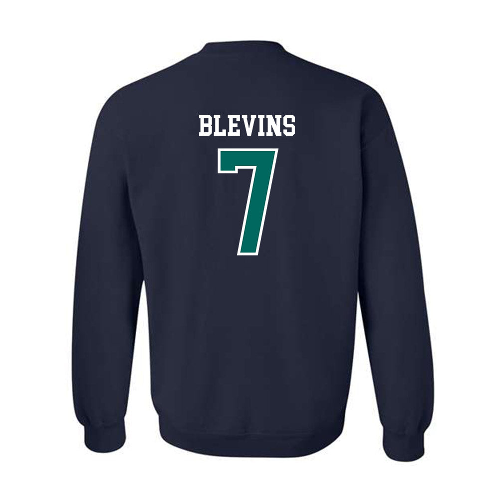 UNC Wilmington - NCAA Baseball : Cole Blevins - Sports Shersey Crewneck Sweatshirt-1