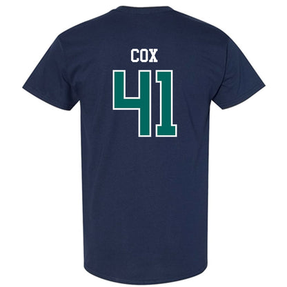 UNC Wilmington - NCAA Baseball : Baker Cox - Sports Shersey T-Shirt-1