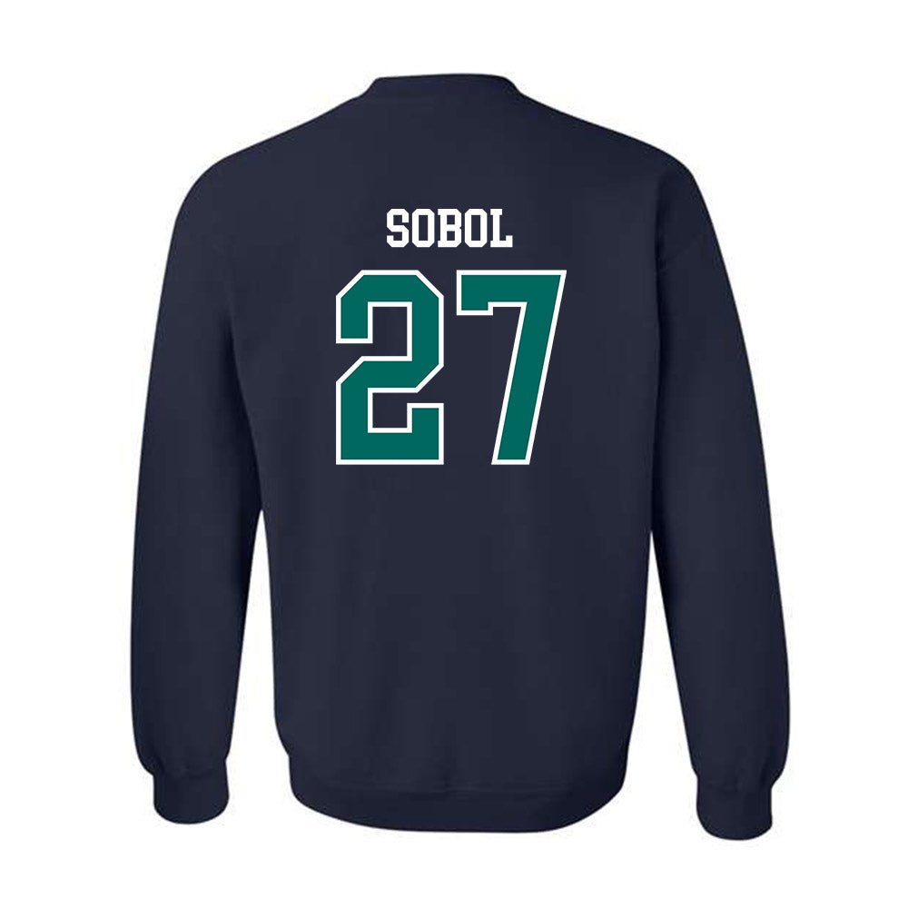 UNC Wilmington - NCAA Baseball : Alex Sobol - Sports Shersey Crewneck Sweatshirt-1