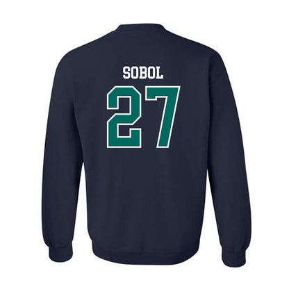 UNC Wilmington - NCAA Baseball : Alex Sobol - Sports Shersey Crewneck Sweatshirt-1