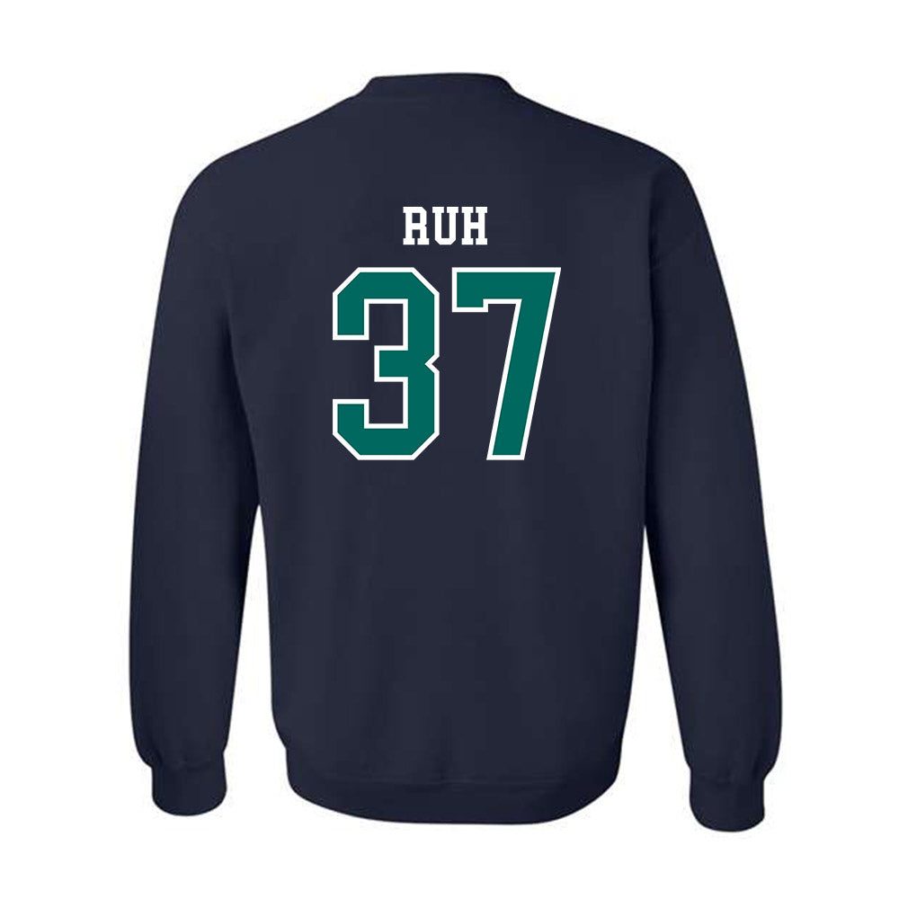 UNC Wilmington - NCAA Baseball : Mason Ruh - Sports Shersey Crewneck Sweatshirt-1