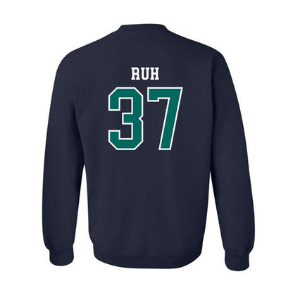 UNC Wilmington - NCAA Baseball : Mason Ruh - Sports Shersey Crewneck Sweatshirt-1