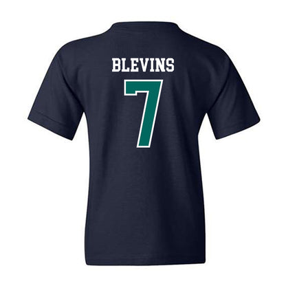UNC Wilmington - NCAA Baseball : Cole Blevins - Sports Shersey Youth T-Shirt-1