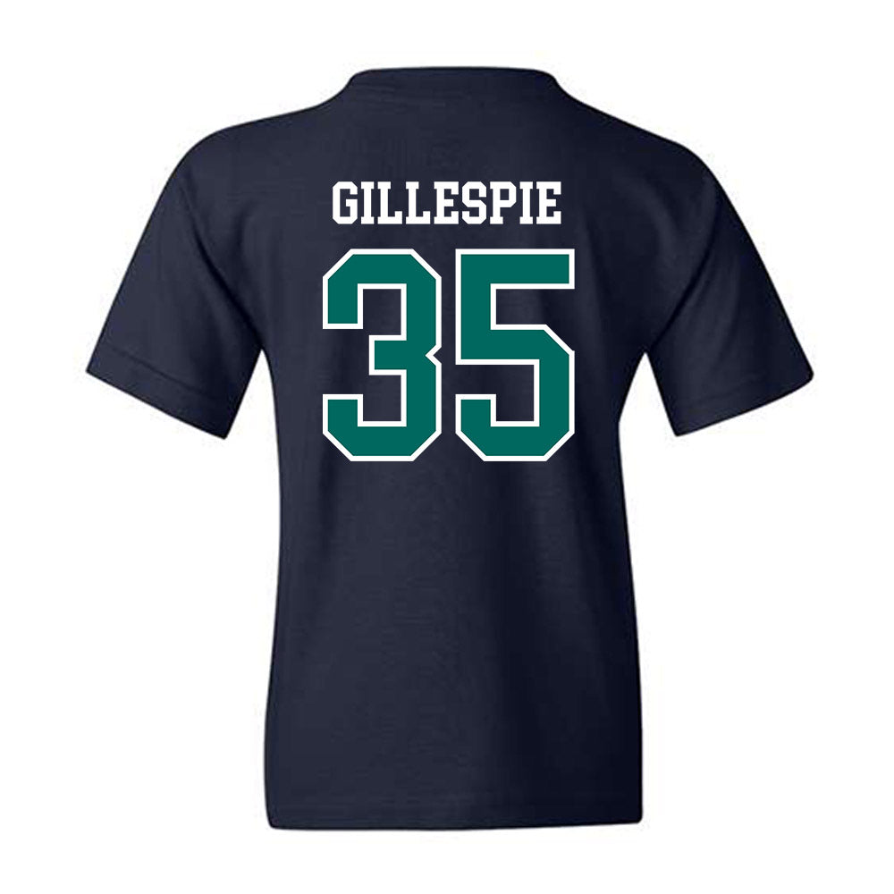 UNC Wilmington - NCAA Baseball : Mac Gillespie - Sports Shersey Youth T-Shirt-1