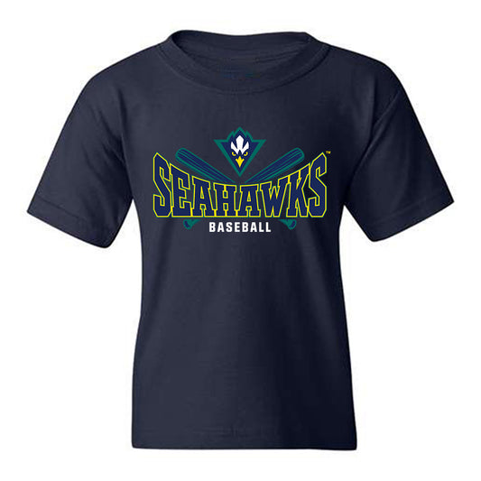 UNC Wilmington - NCAA Baseball : Mac Gillespie - Sports Shersey Youth T-Shirt-0