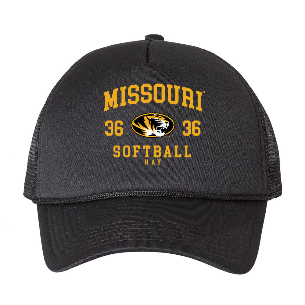 Missouri - NCAA Softball : Abby Hay - Trucker Hat-0