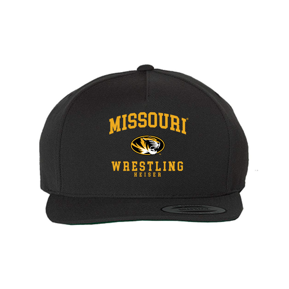 Missouri - NCAA Wrestling : Danny Heiser - Snapback Hat-0