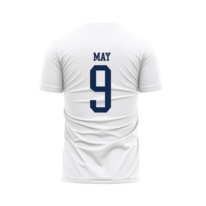 Butler - NCAA Women's Soccer : Elise May - White Soccer Jersey-1