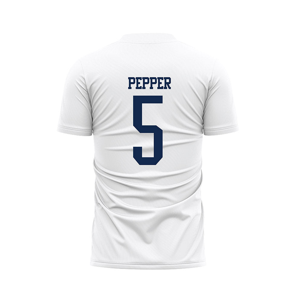 Butler - NCAA Women's Soccer : Lola Pepper - White Soccer Jersey-1