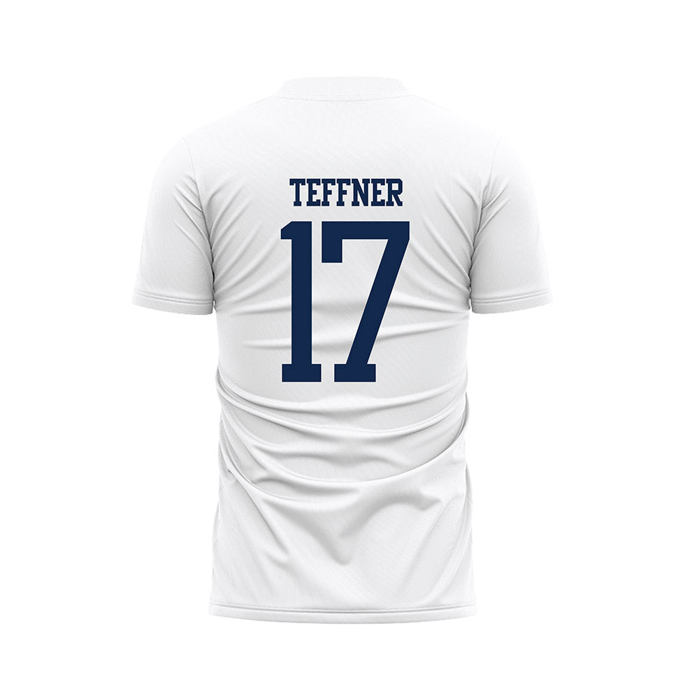 Butler - NCAA Women's Soccer : Kensey Teffner - White Soccer Jersey-1