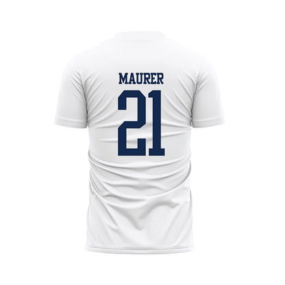 Butler - NCAA Women's Soccer : Elsa Maurer - White Soccer Jersey-1