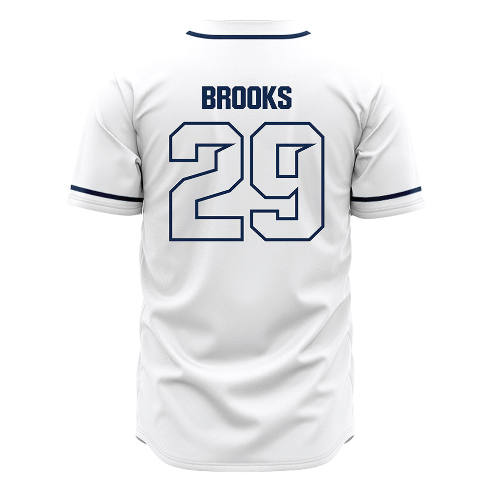 Butler - NCAA Baseball : Grant Brooks - White Jersey
