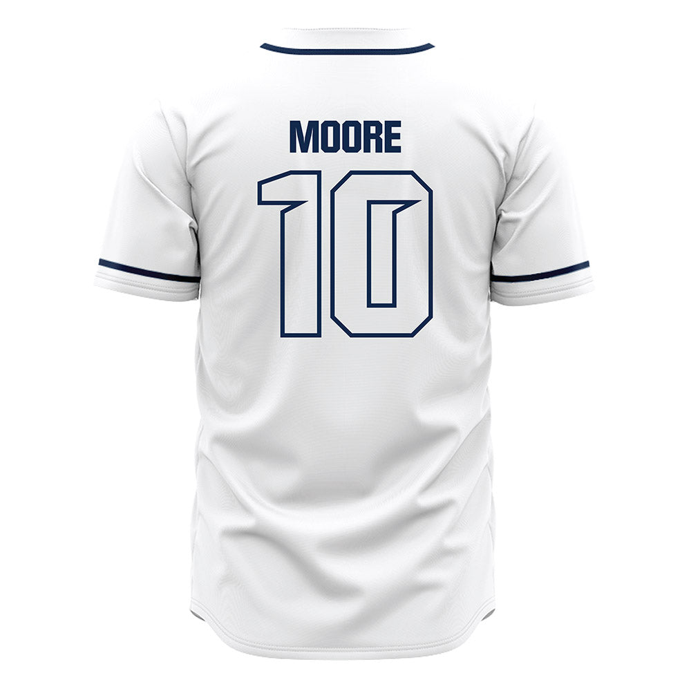 Butler - NCAA Baseball : Easton Moore - White Jersey-1