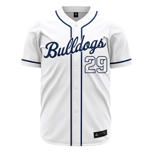 Butler - NCAA Baseball : Grant Brooks - White Jersey