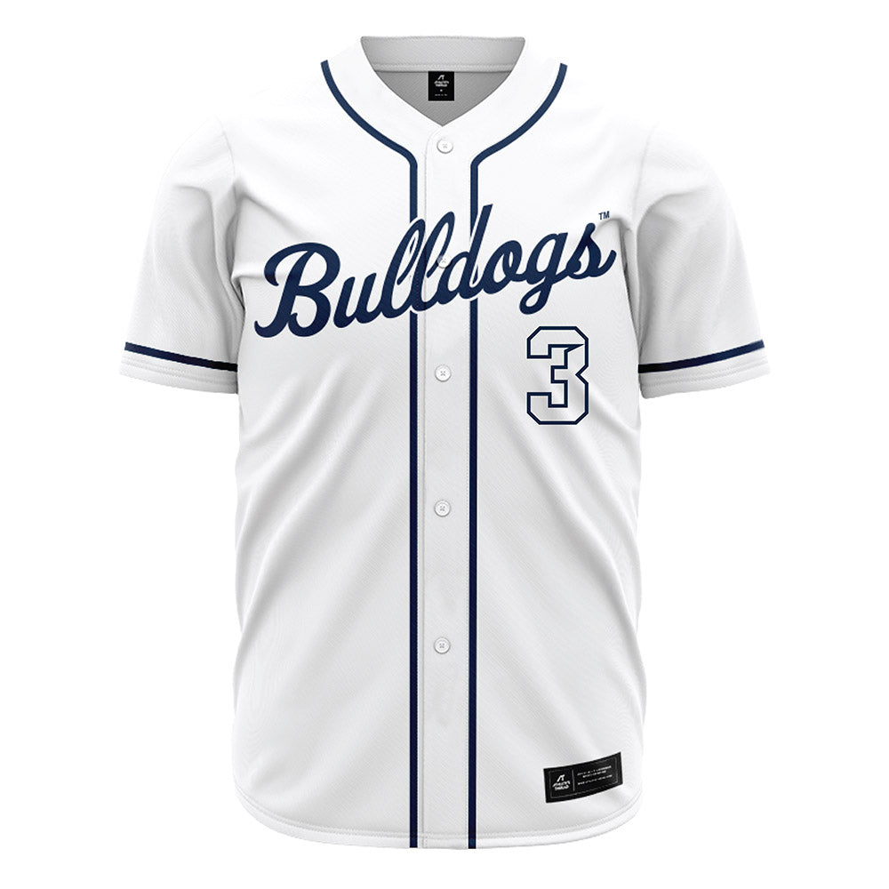 Butler - NCAA Baseball : Danny Gavin - White Jersey-0