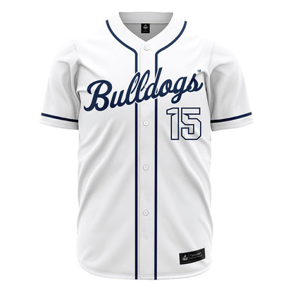 Butler - NCAA Baseball : Keegan Connors - White Jersey